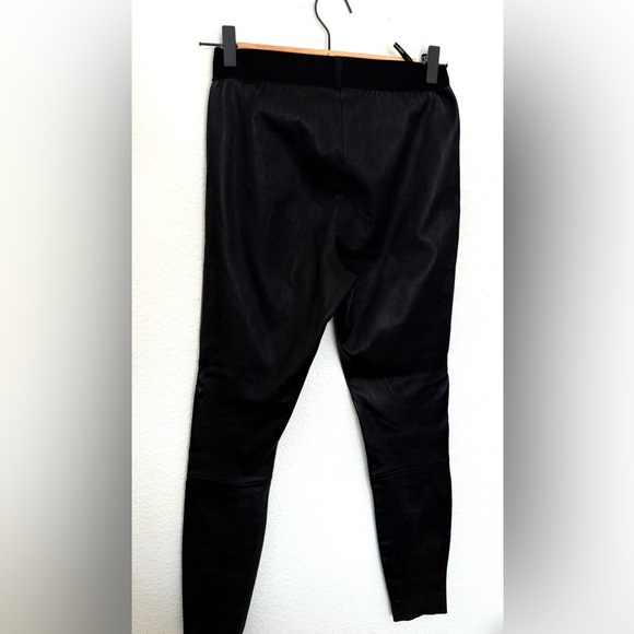 By Malene Birger Leather Legging Pants Classic Preppy Chic Size 40 - Picture 4 of 6